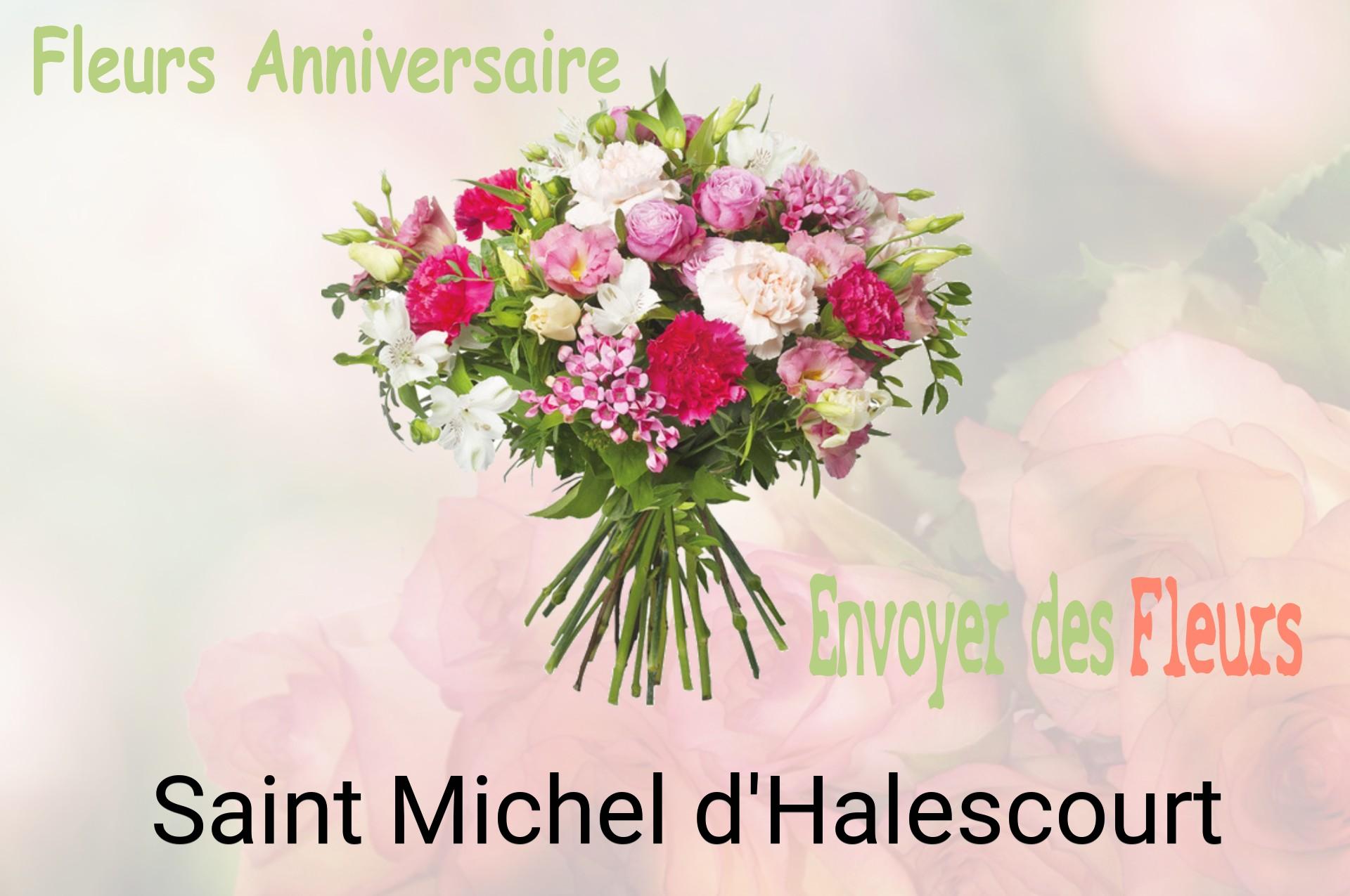 Bouquet de fleurs d’anniversaire livré à Saint-Michel-d'Halescourt