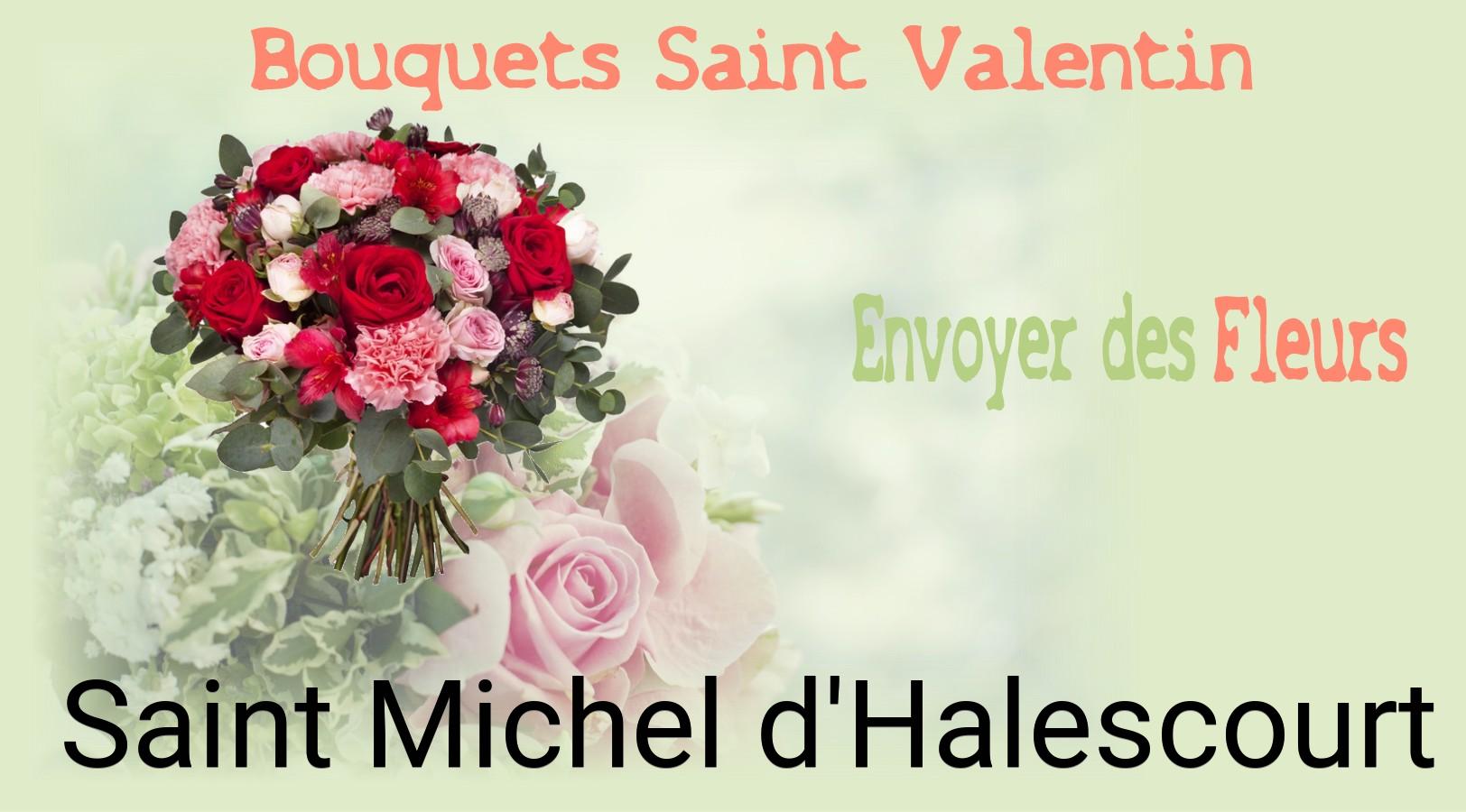 Roses de Saint-Valentin livrées à Saint-Michel-d'Halescourt