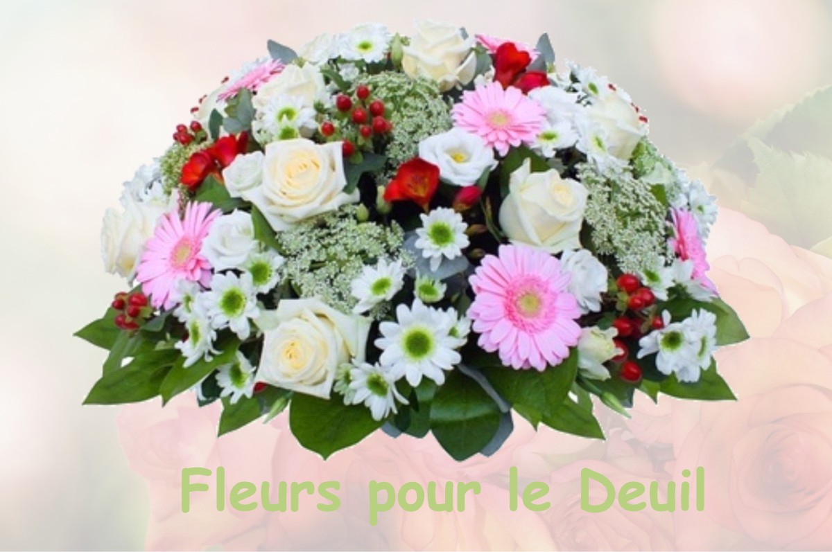 fleurs deuil SAINT-MICHEL-D-HALESCOURT